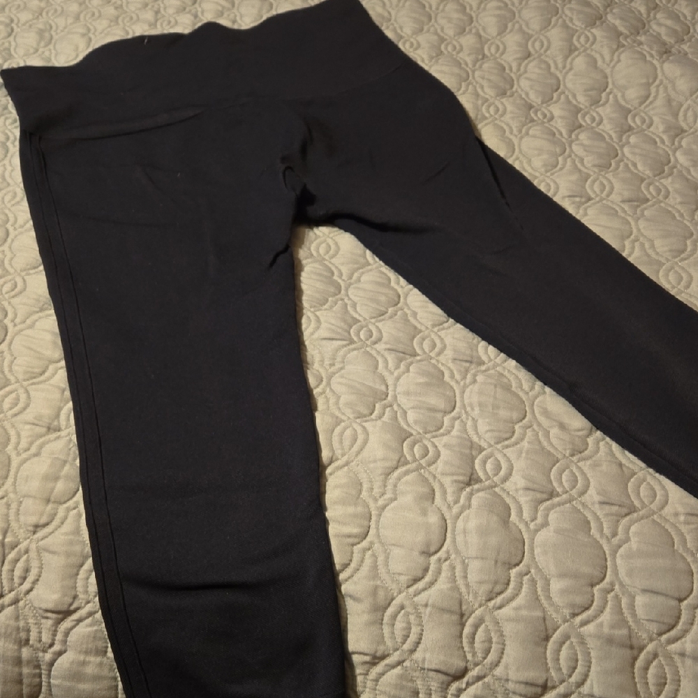 SPANX Dark Navy Blue High Waisted Leggings